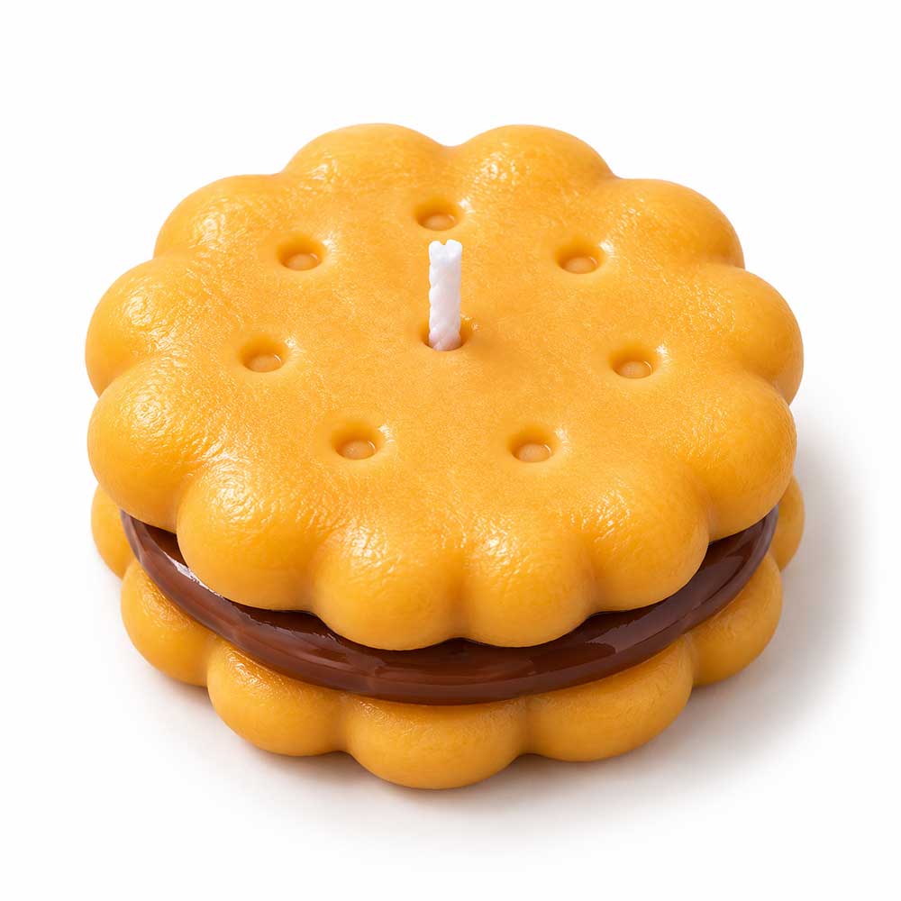 Cream Sandwich Cookie Candle