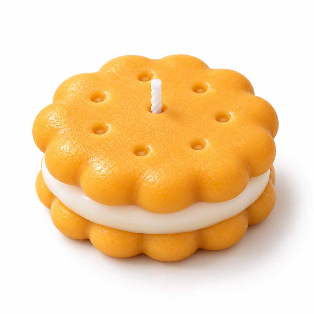 Cream Sandwich Cookie Candle
