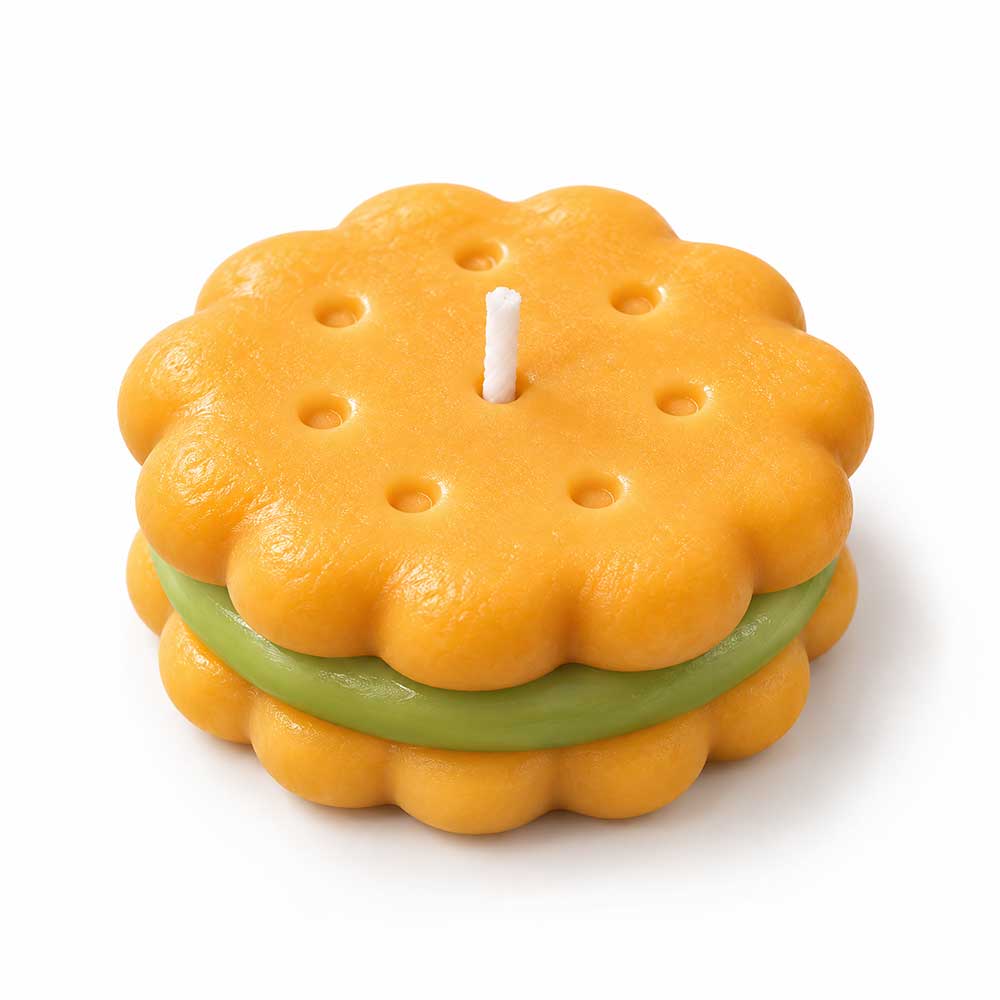 Cream Sandwich Cookie Candle