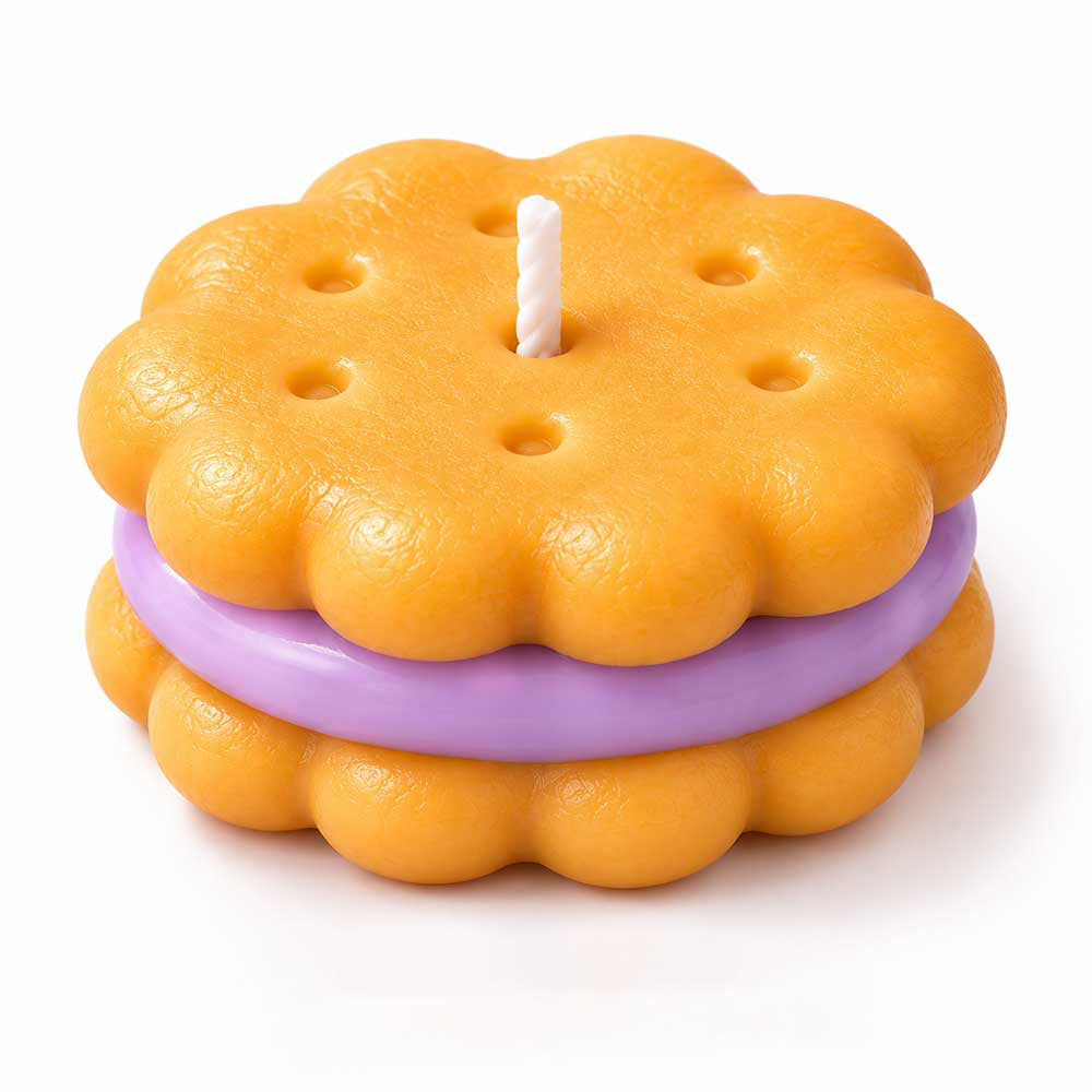 Cream Sandwich Cookie Candle