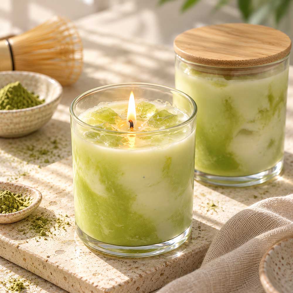 Matcha Cloud Candle