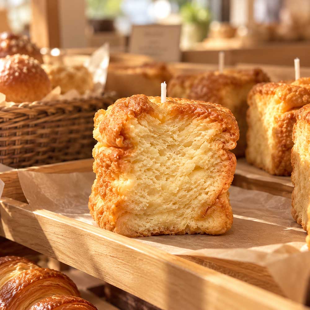 Milk Bread Candle