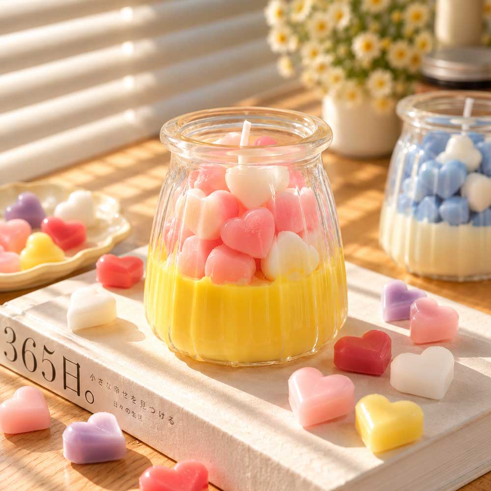 Sweetheart Pudding Candle
