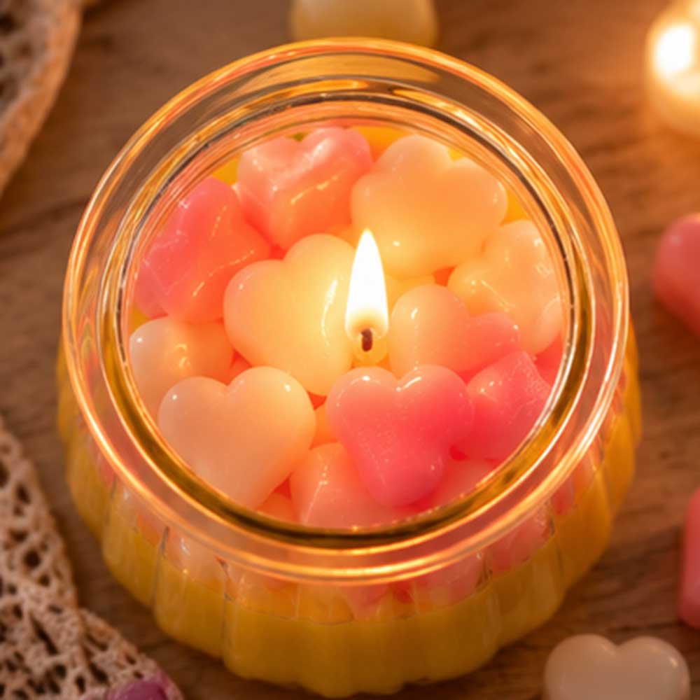 Sweetheart Pudding Candle