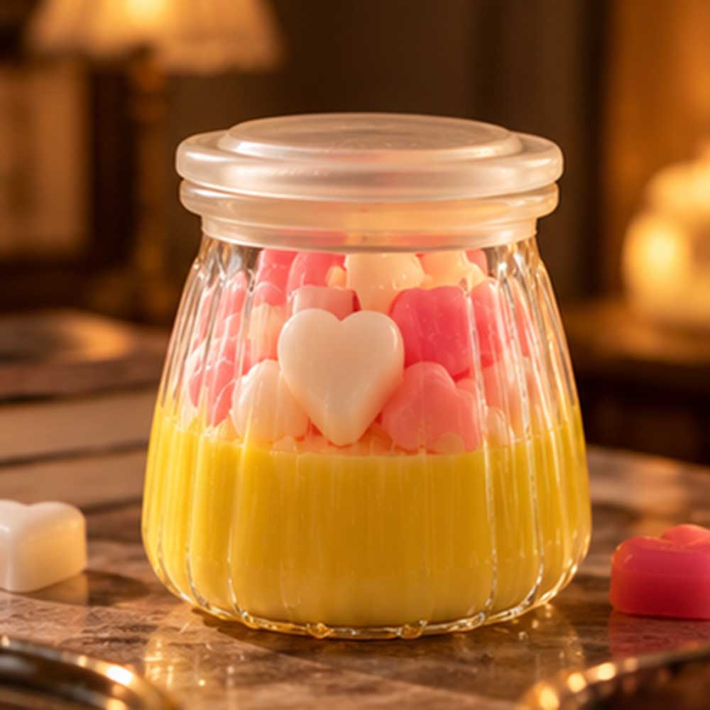 Sweetheart Pudding Candle